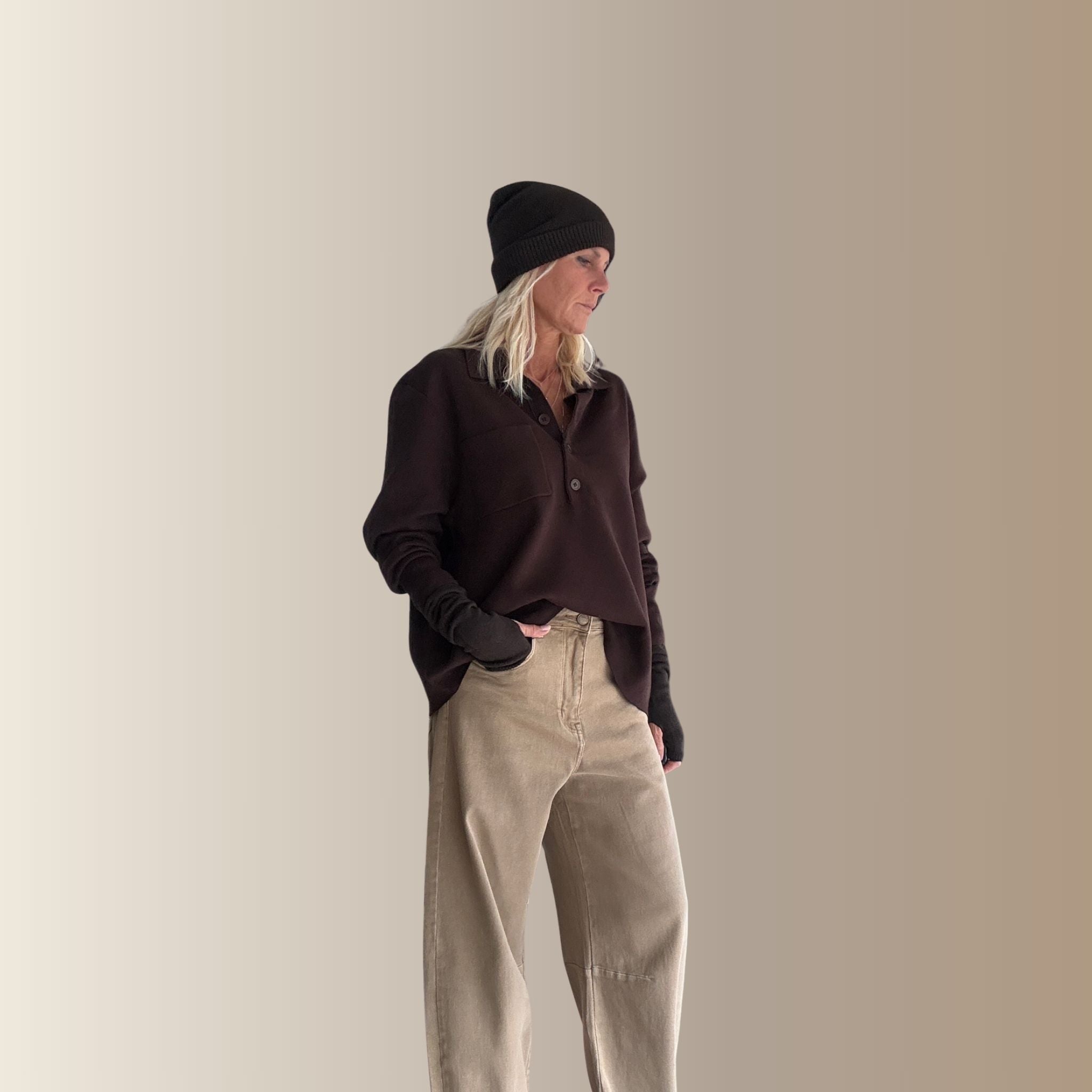 MAÉLIO MARRON - Bonnet