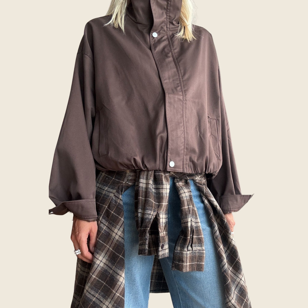 Blouson Doryn marron