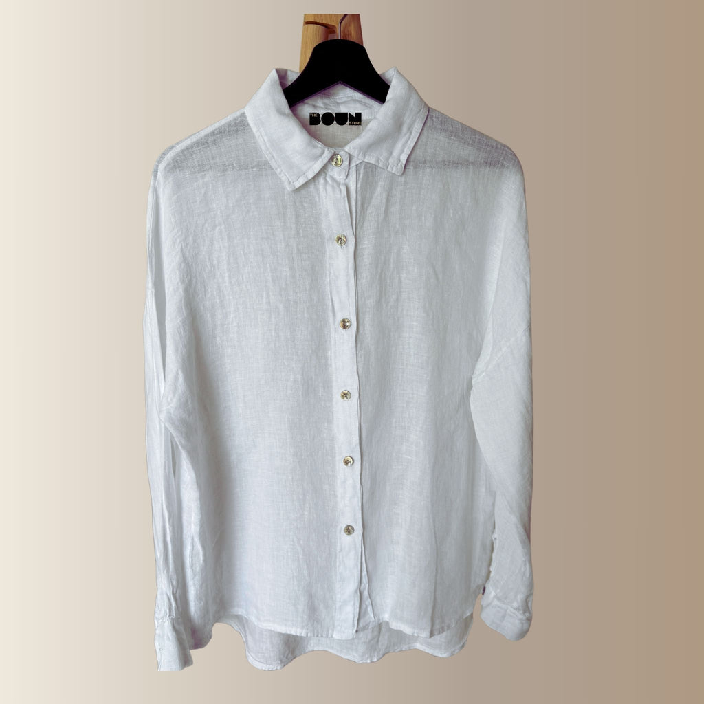 ALMA BLANCHE – Chemise en lin