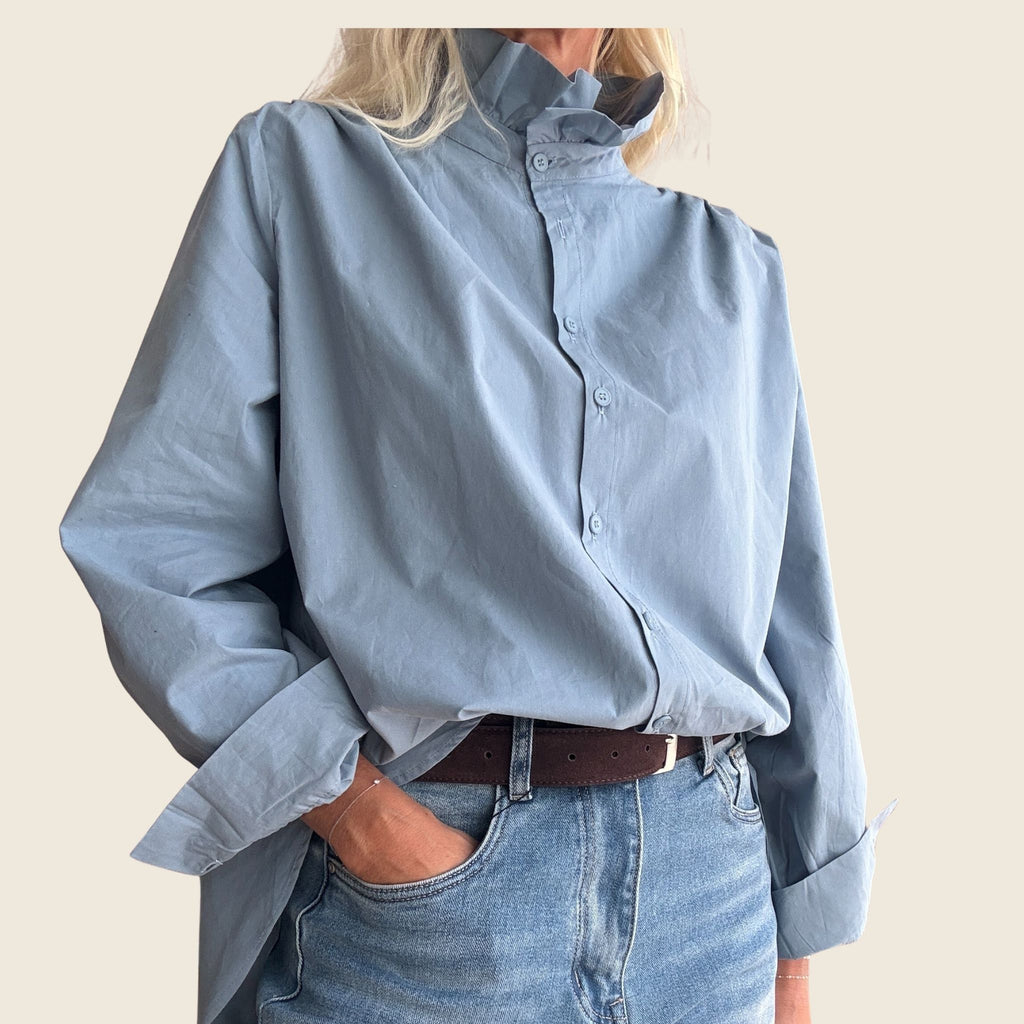 Chemise Soléa bleue