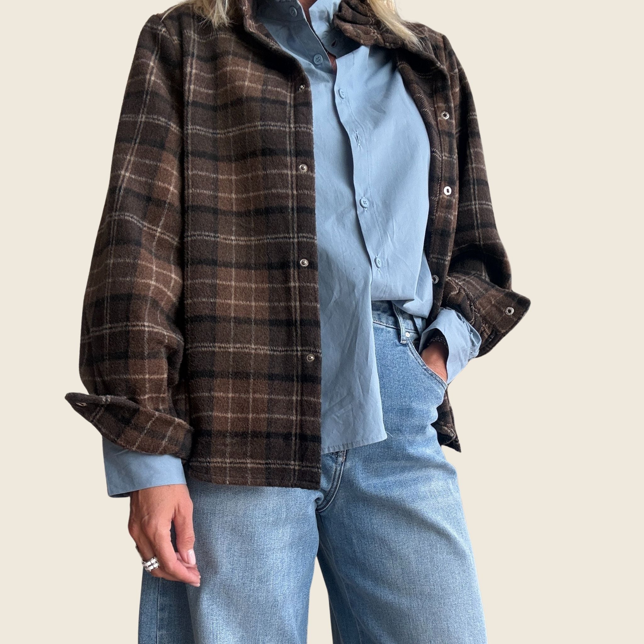 Surchemise Meliora marron