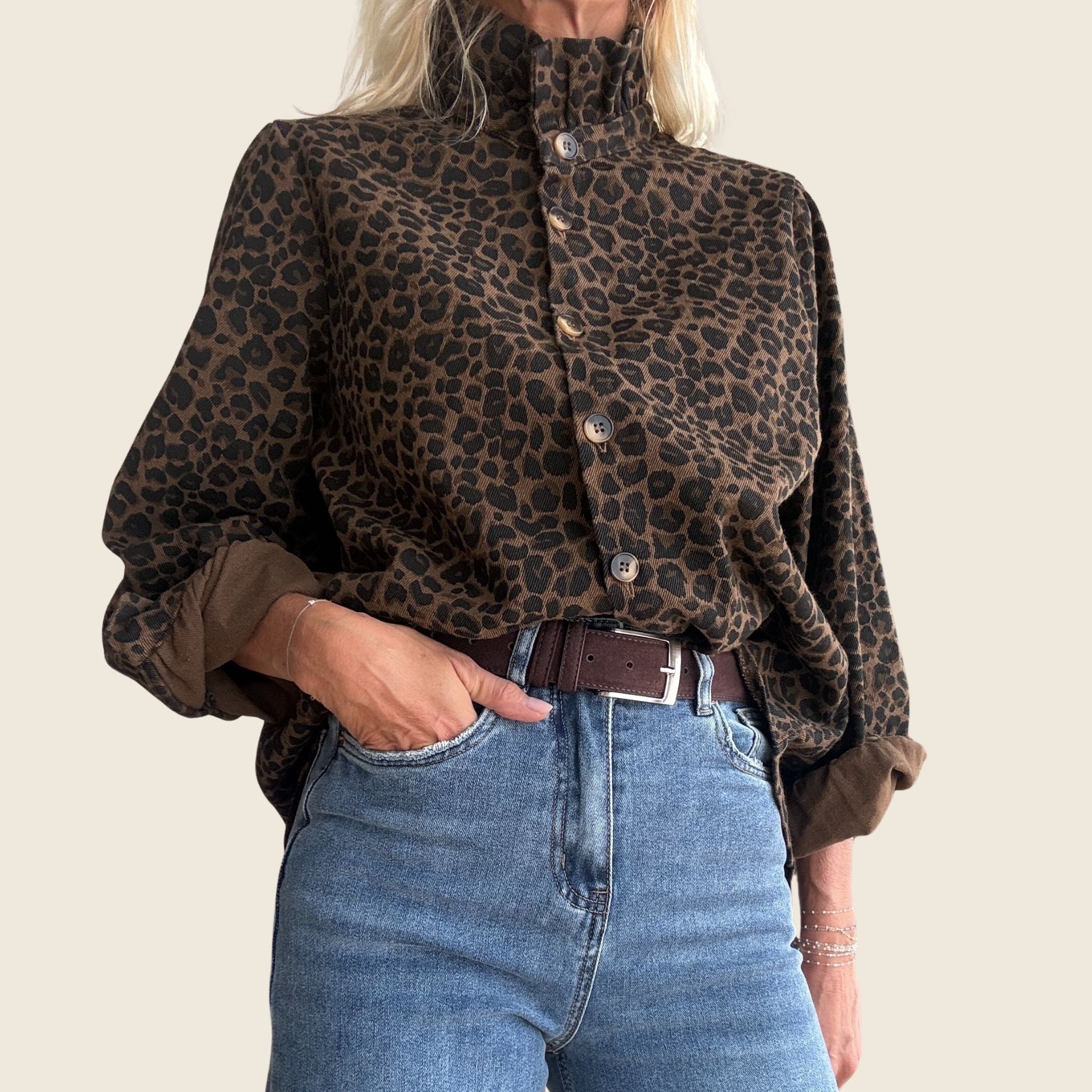 Surchemise Avenya léopard