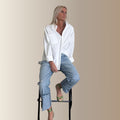 THÉLYA BLANCHE– Chemise oversize