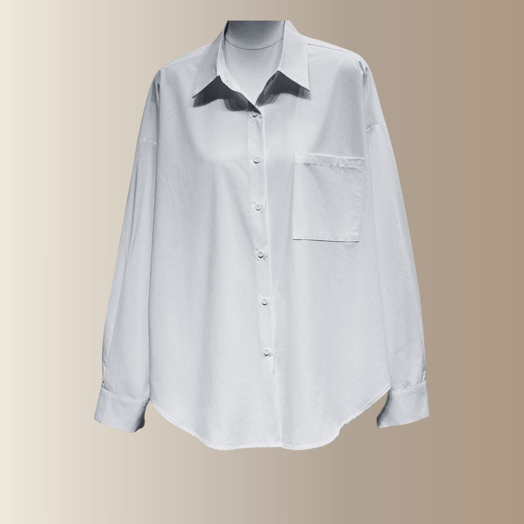 THÉLYA BLANCHE– Chemise oversize