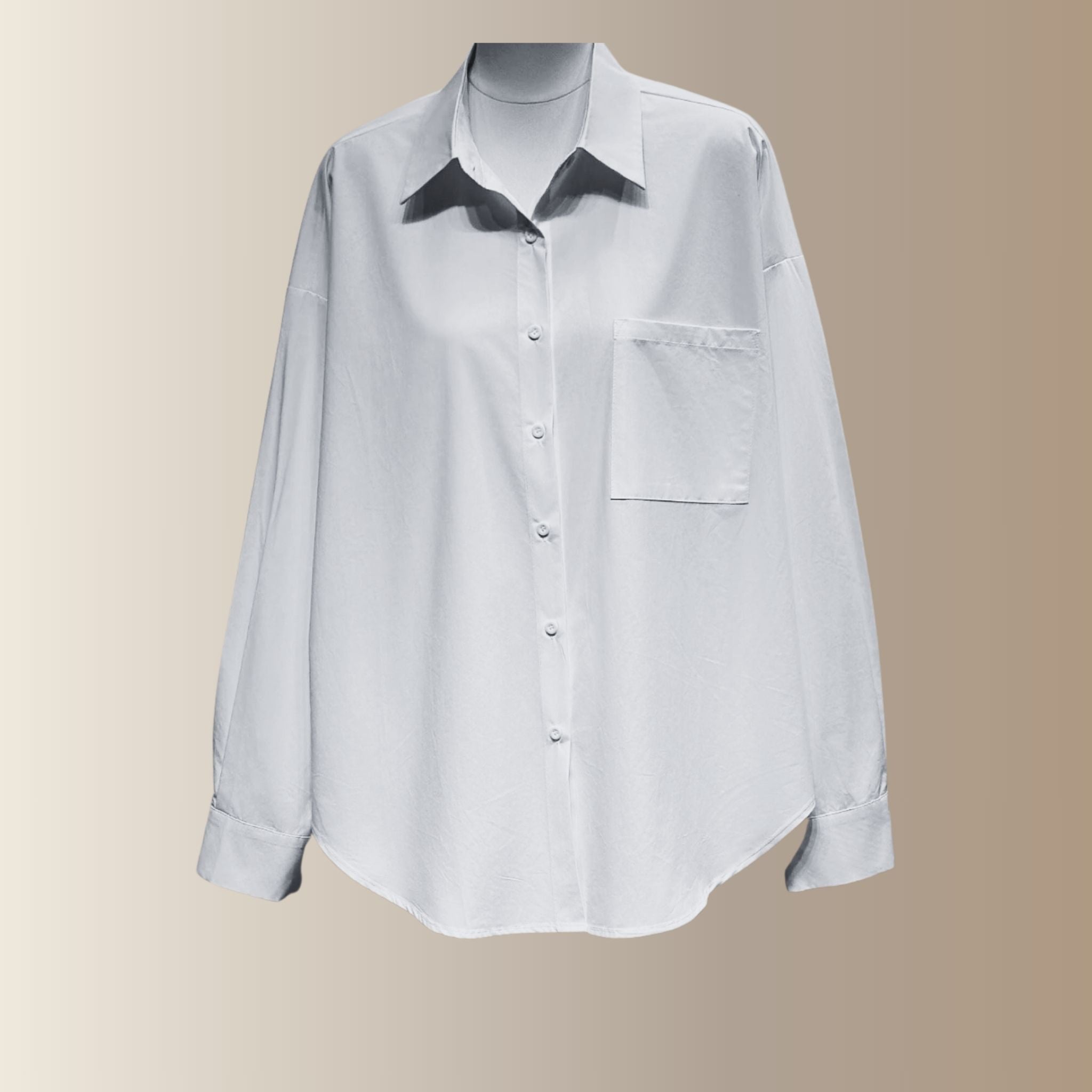 THÉLYA BLANCHE– Chemise oversize