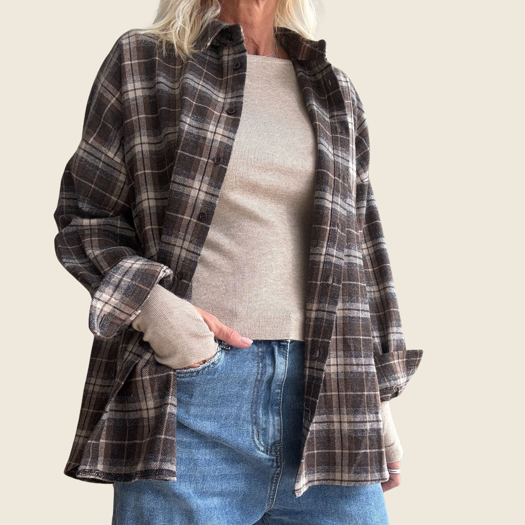 Chemise Seraya  à carreaux