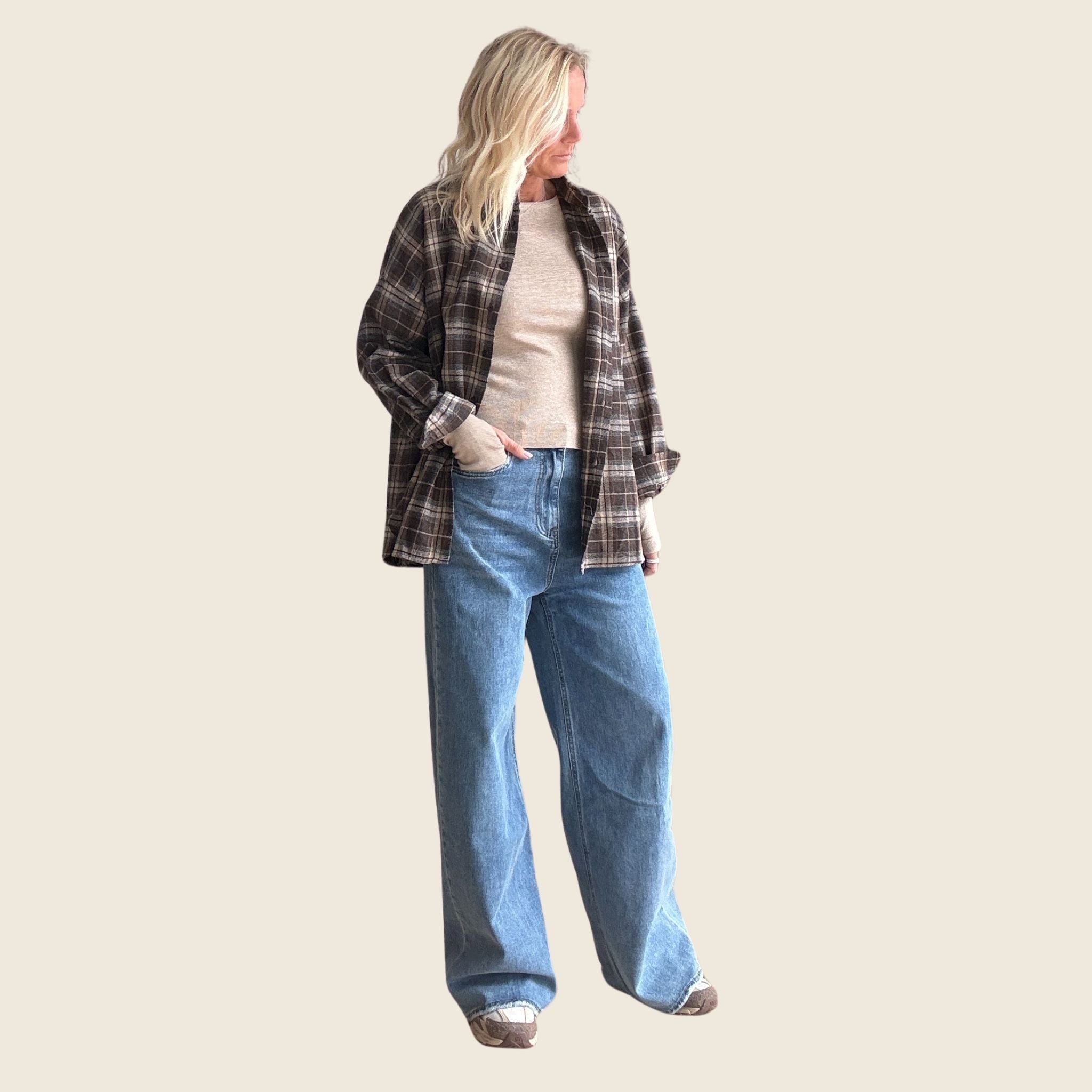 Chemise Seraya  à carreaux