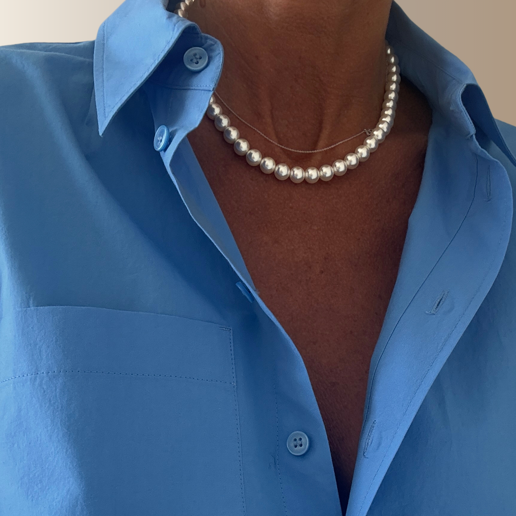 ILEL BLANC – Collier de perles