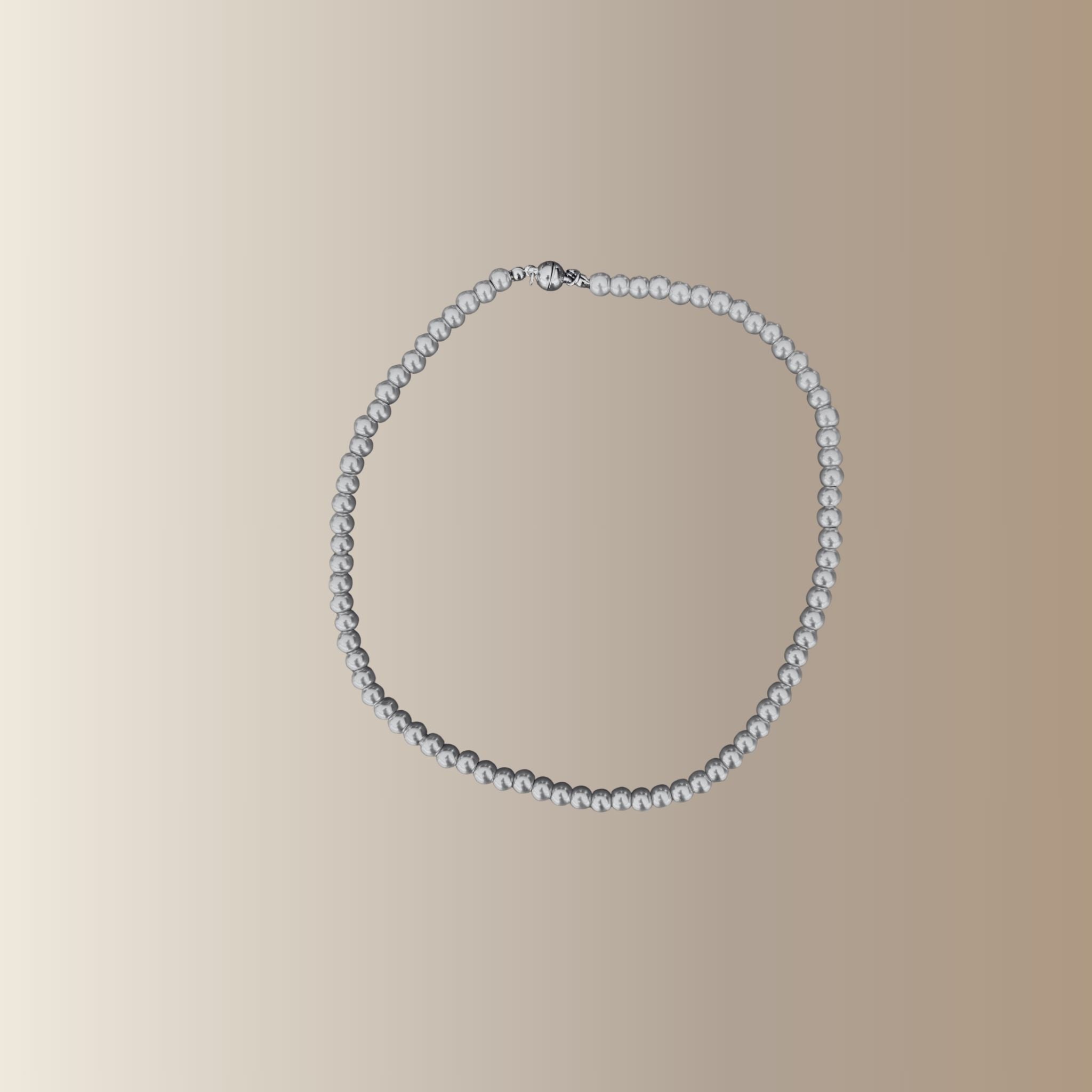 ARO GRIS – Collier de perles