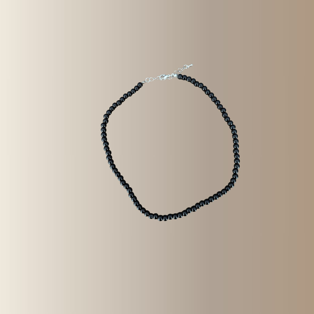 ARO NOIR – Collier de perles