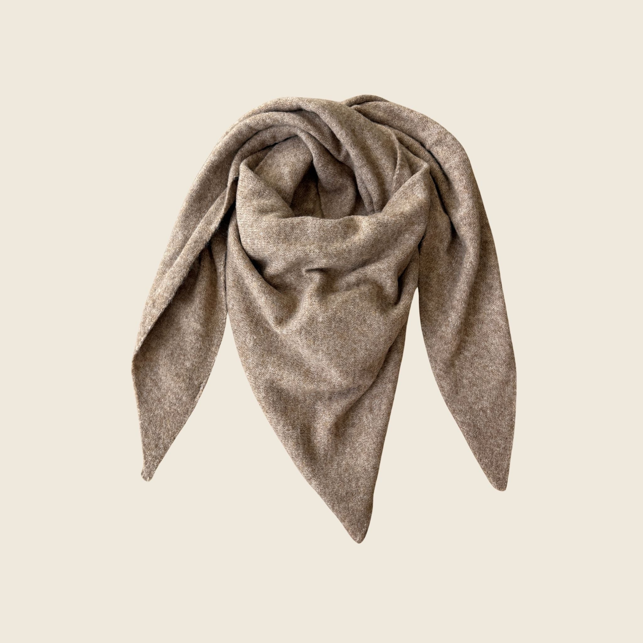 Écharpe Calyra beige foncé