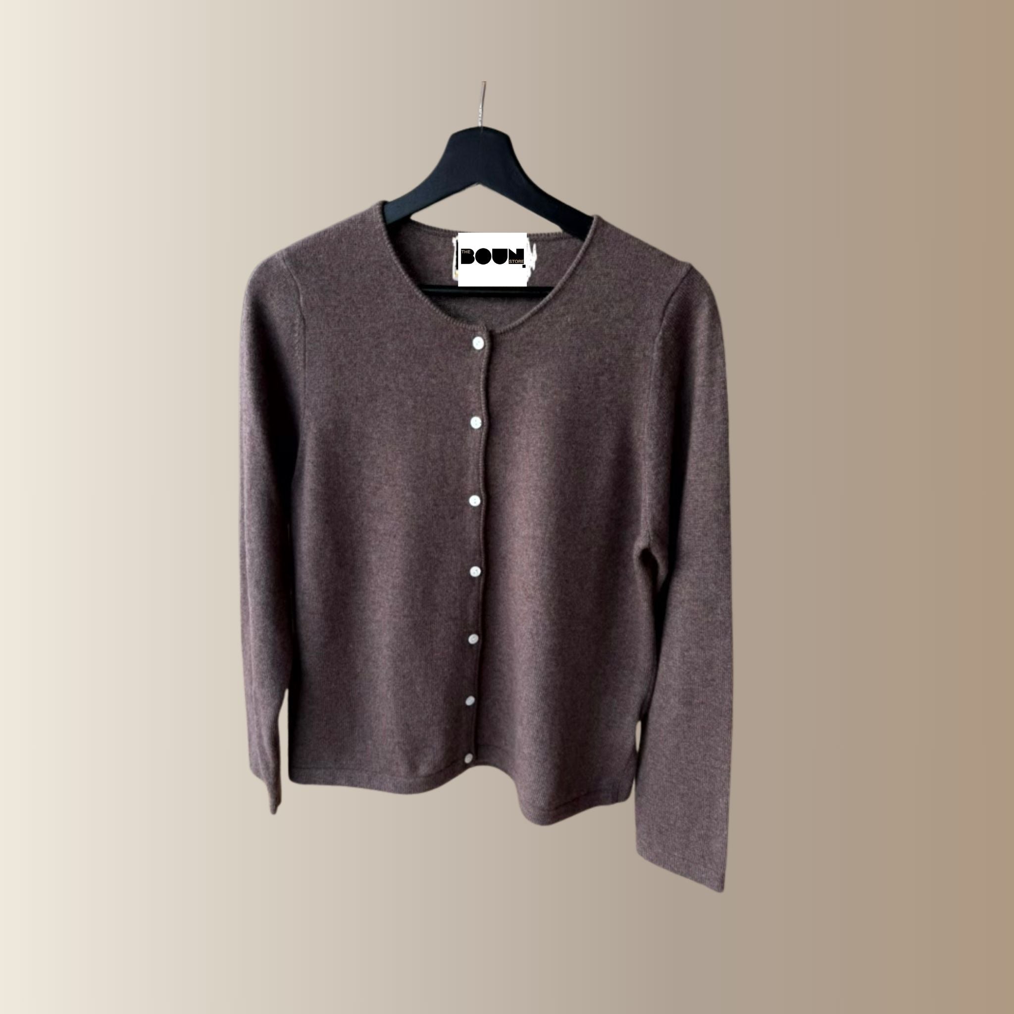 KALEN MARRON - Gilet à col rond boutonné