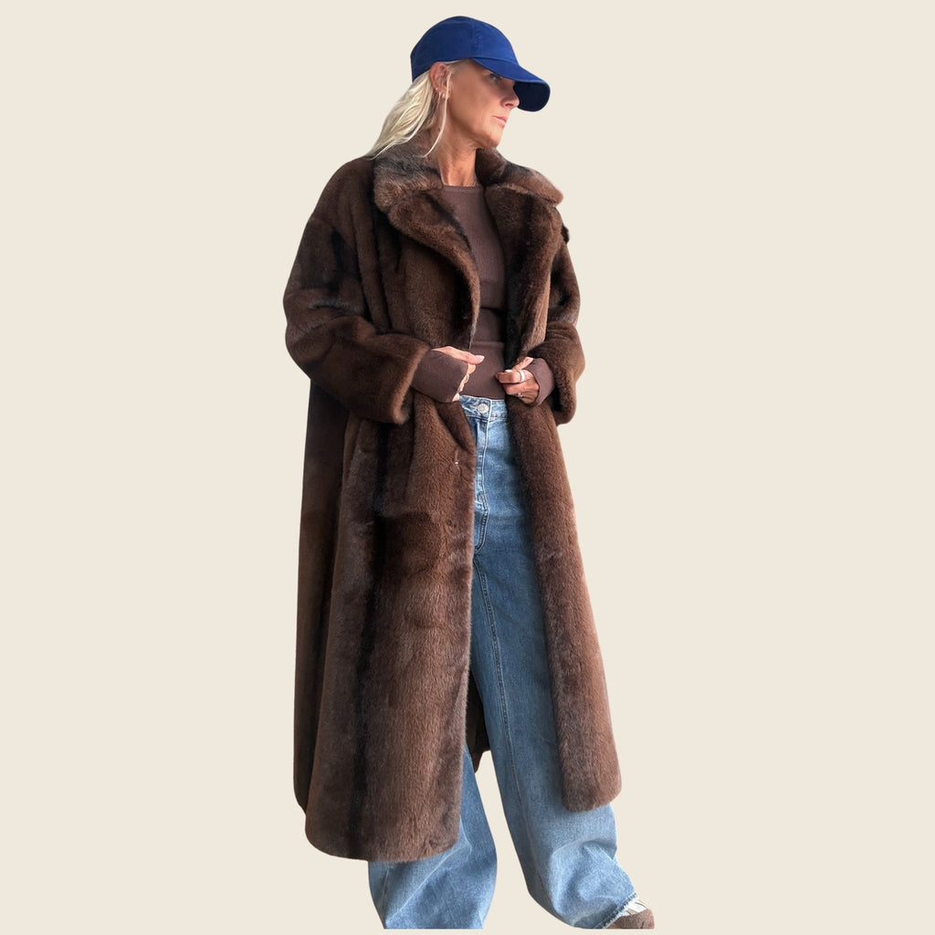 Manteau Orsen marron