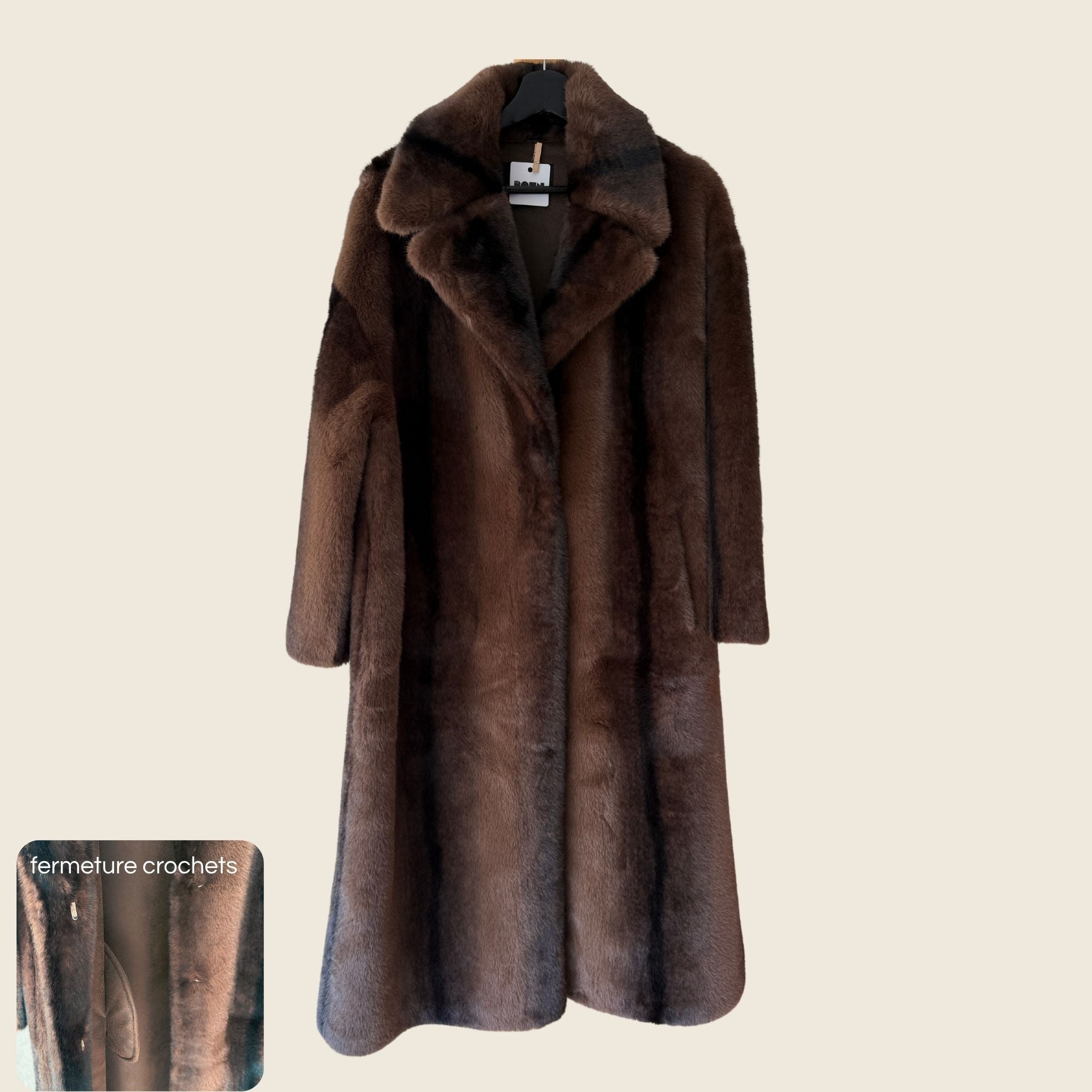 Manteau Orsen marron