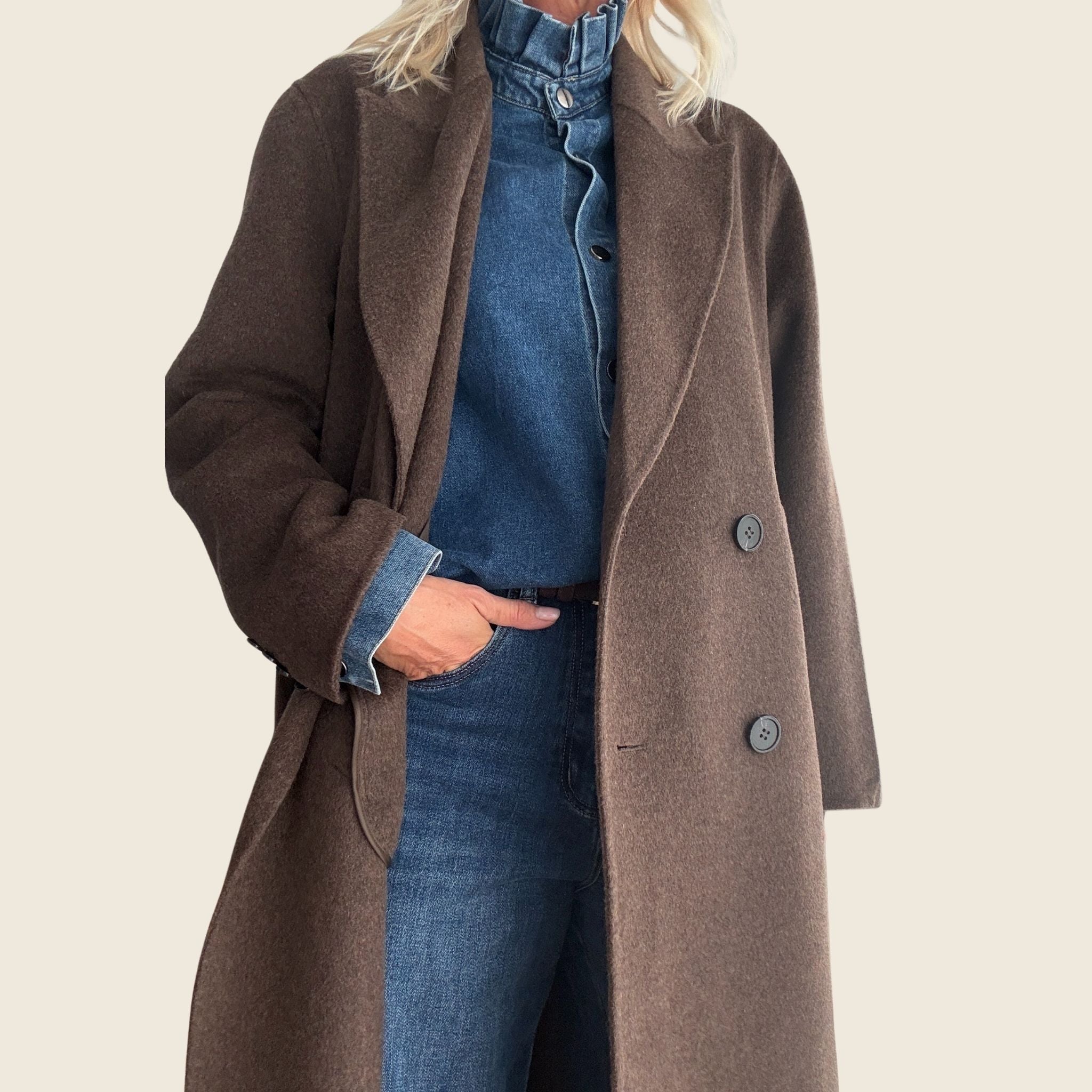 Manteau Celior marron