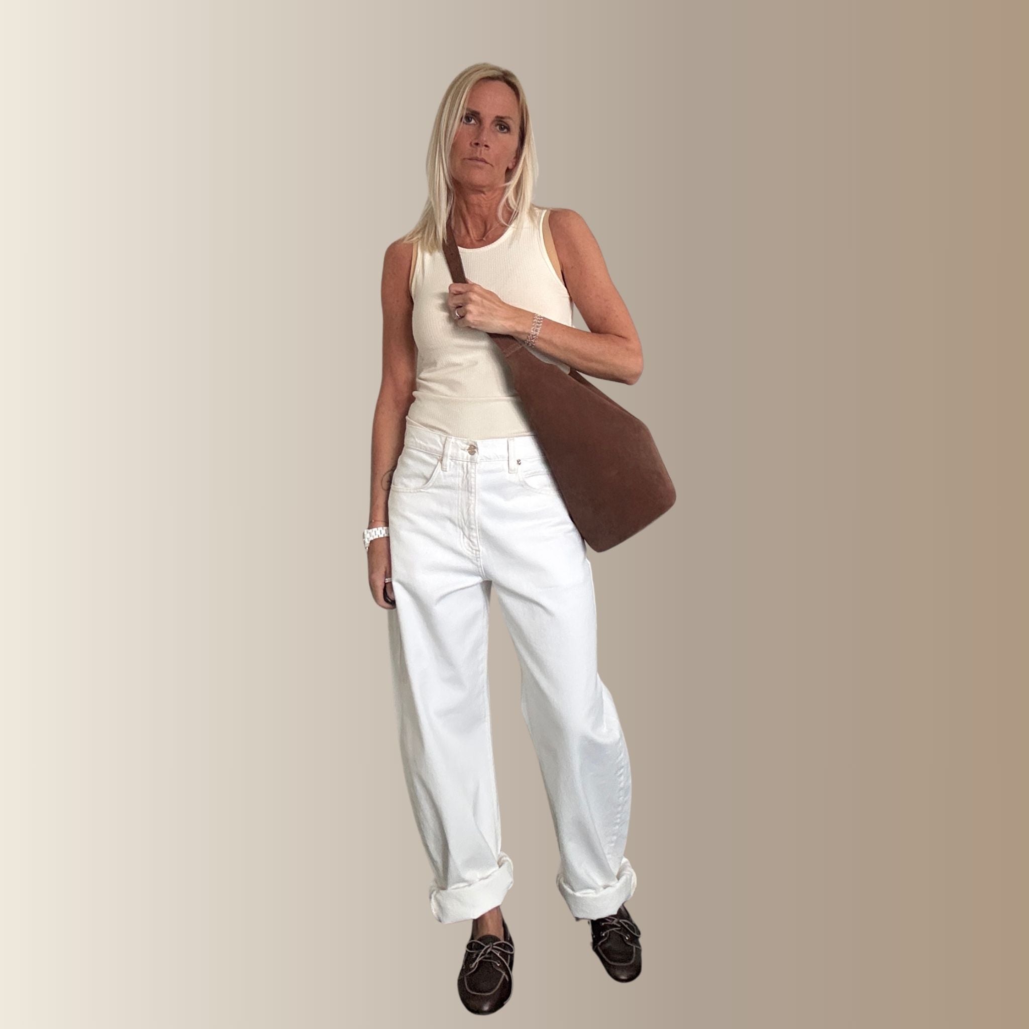JAREL MARRON - Sac seau en cuir