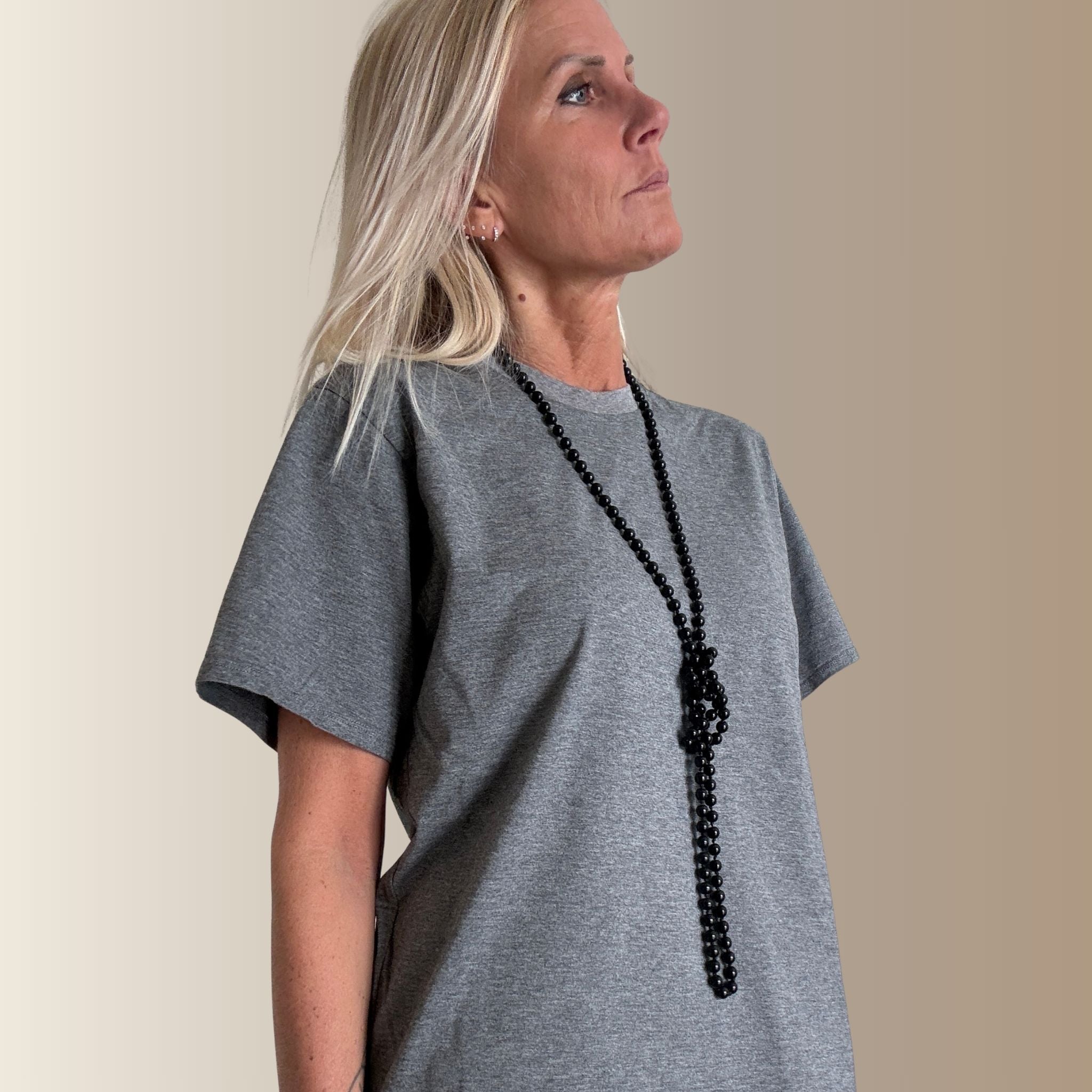 EDEN NOIR – Sautoir perles