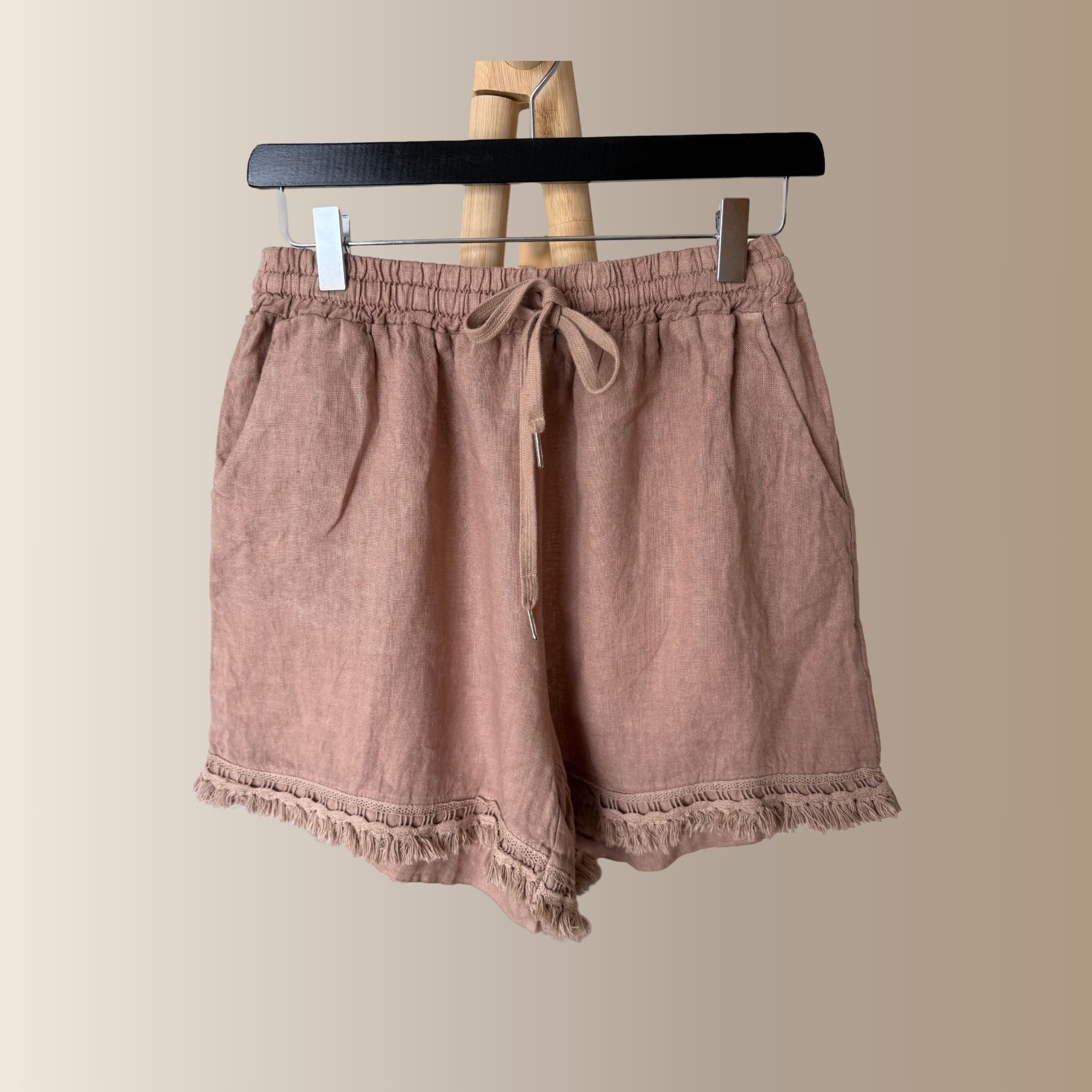NINO MARRON CLAIR– Short en lin