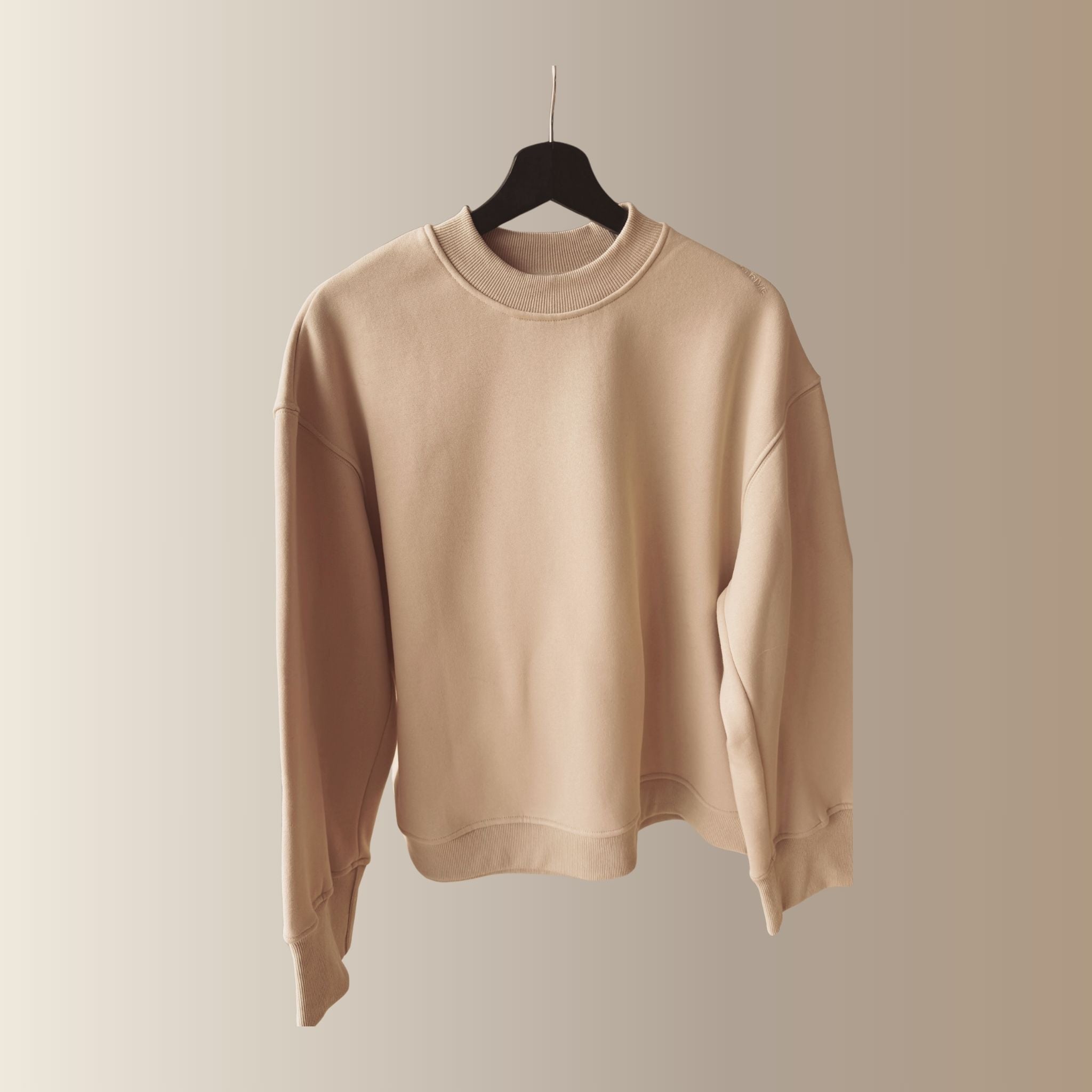 THALOR BEIGE - Sweat oversize